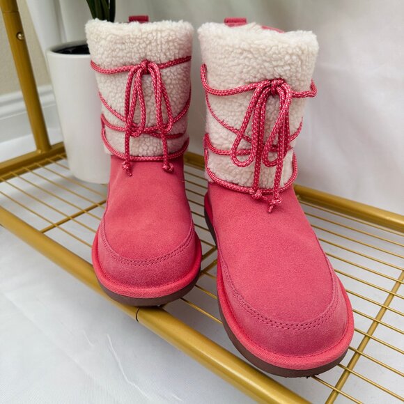 Koolaburra by UGG Michon Short Fashion Boot Size 4 Kids! - Picture 5 of 13